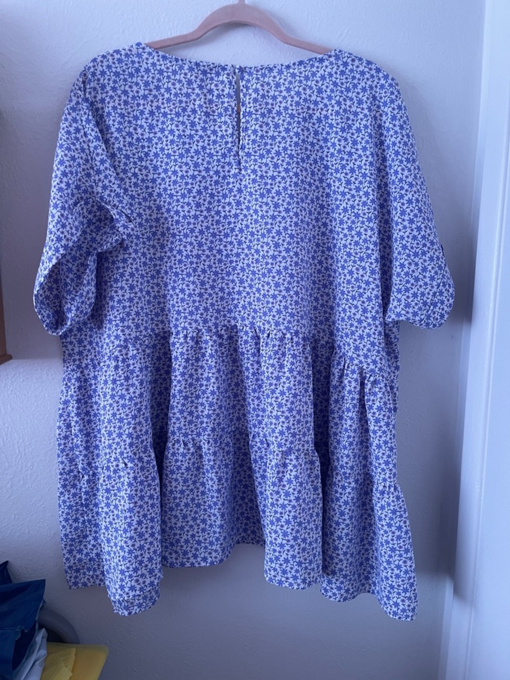 Tunic Floral Blouse, 2x - Picture 5 of 6